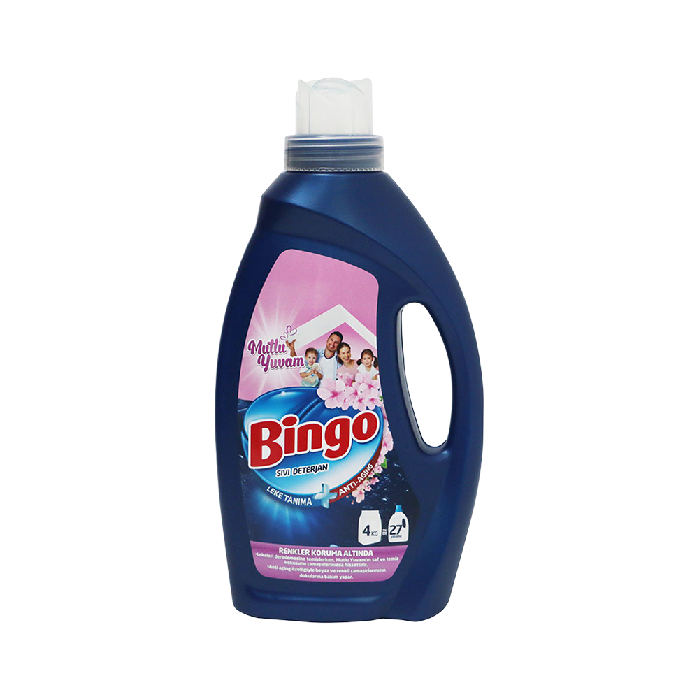 Bingo Sıvı Çamaşır Deterjanı Mutlu Yuvam (1,755 L)