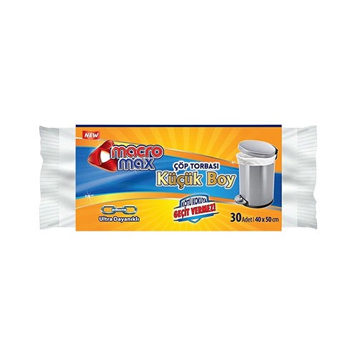 Macromax Çöp Torbası Küçük Boy (30'lu)