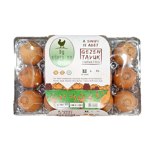 Güven Gezen Tavuk Yumurtası A Sınıfı (15'li)