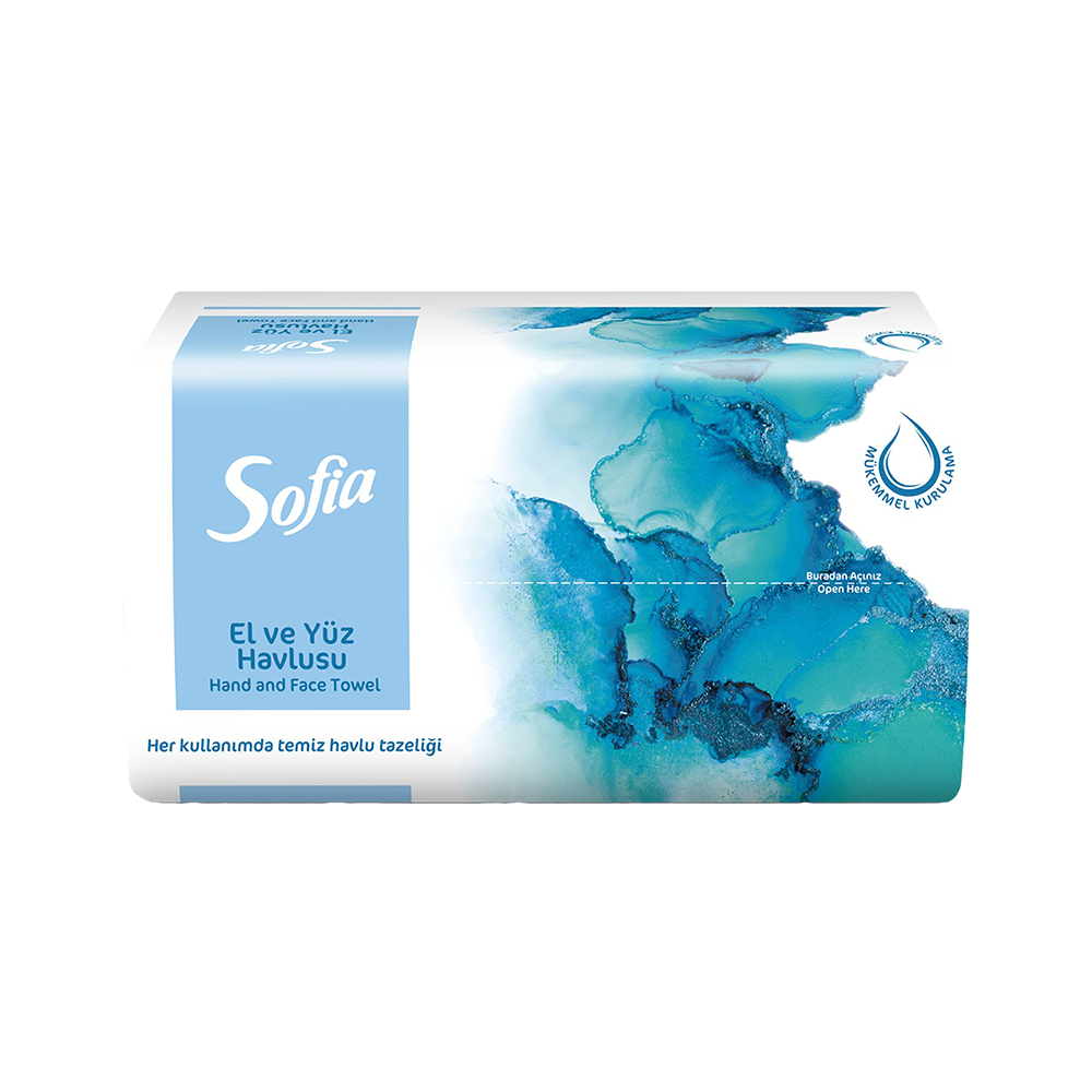 Sofia El ve Yüz Havlusu (100'lü)