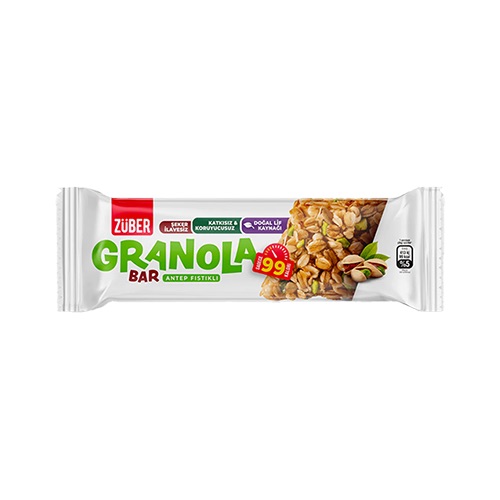 Züber Antep Fıstıklı Granola Bar (25 g)