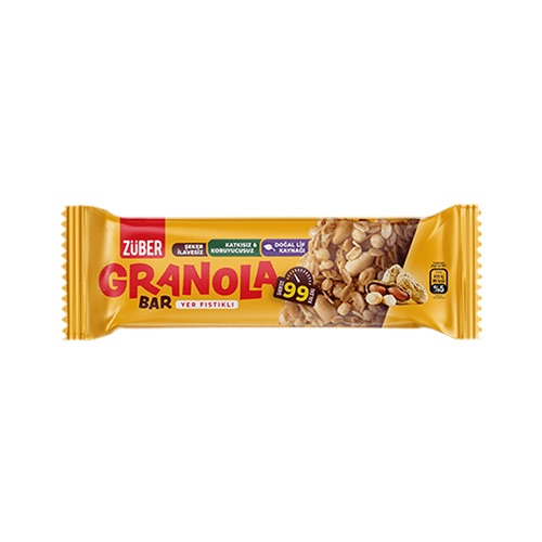 Züber Yer Fıstıklı Granola Bar (25 g)