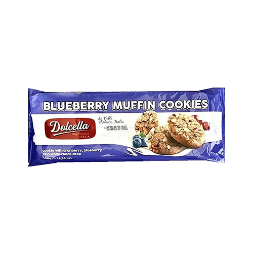 Dolcella Böğürtlenli Muffin Kurabiye (180 g)