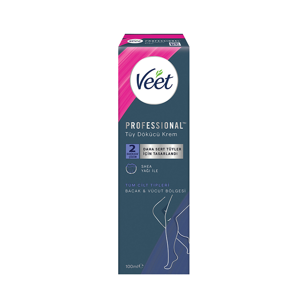 Veet Profesyonel Tüm Cilt Tüy Dökücü Krem (100 ml)