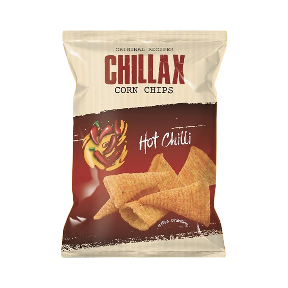 Chillax Hot Chilli Mısır Cipsi (60 g)