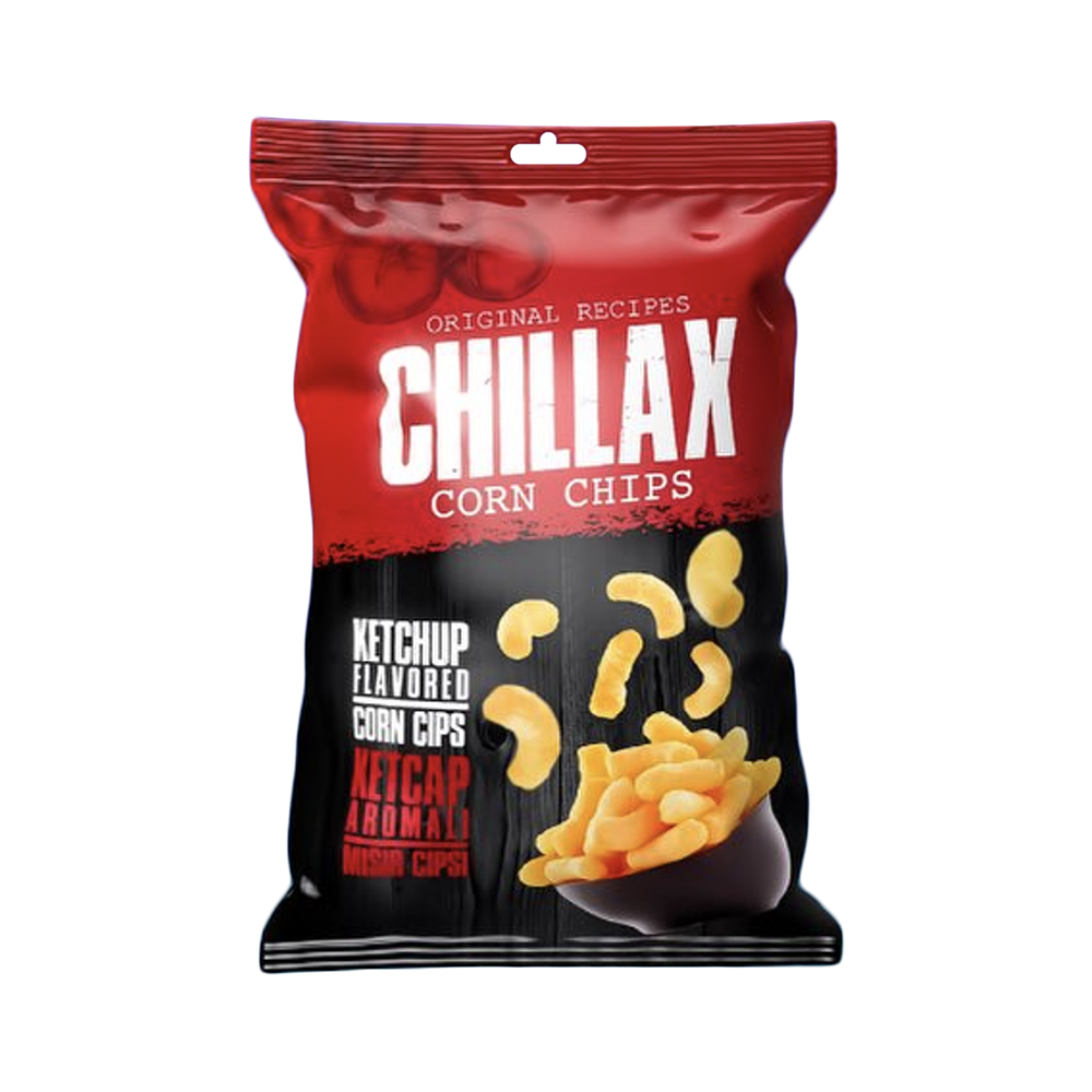 Chillax Ketçap Aromalı Mısır Cipsi (60 g)