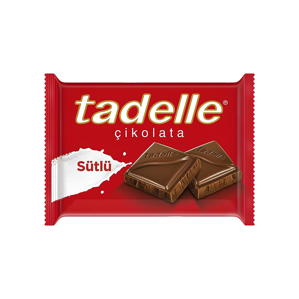 Tadelle Sütlü Kare Çikolata (60 g)