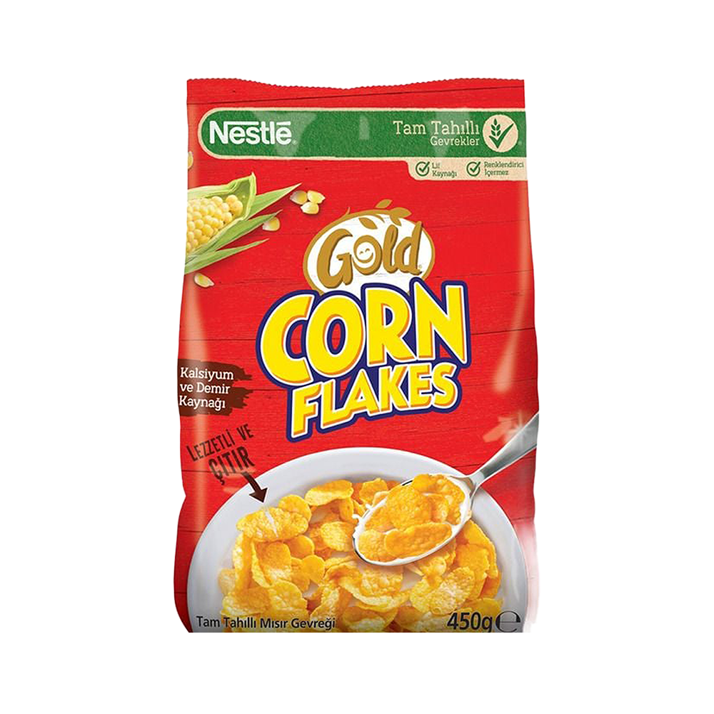 Nestlé Gold Flakes Mısır Gevreği (400 g)