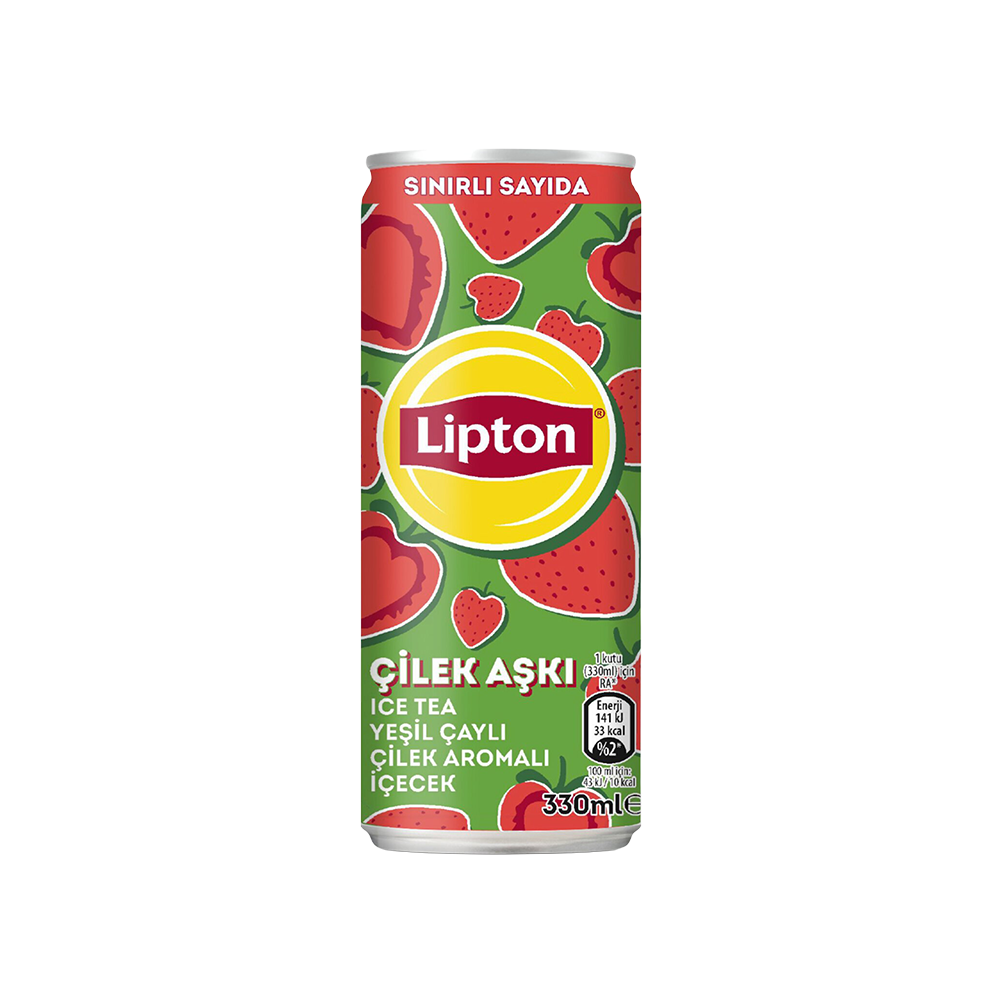 Lipton Ice Tea Çilek Aşkı (330 ml)