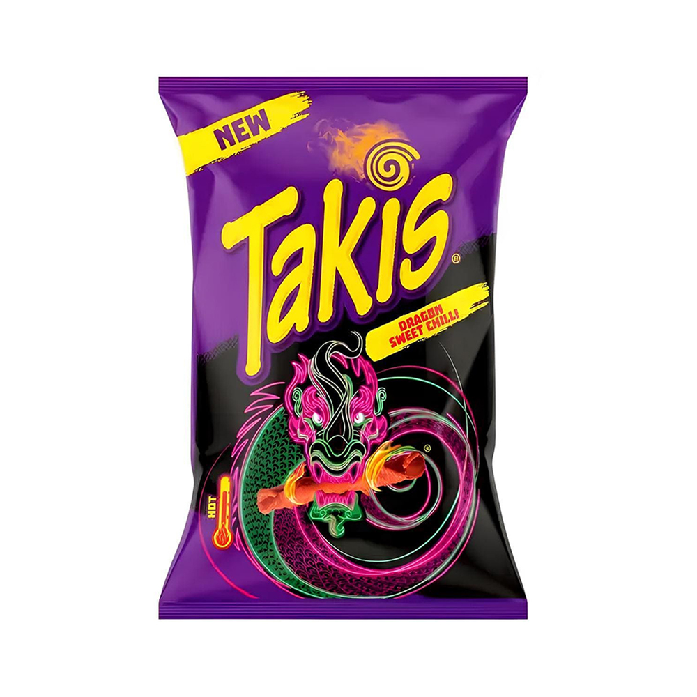 Takis Dragon Sweet Chilli Cips (100 g)