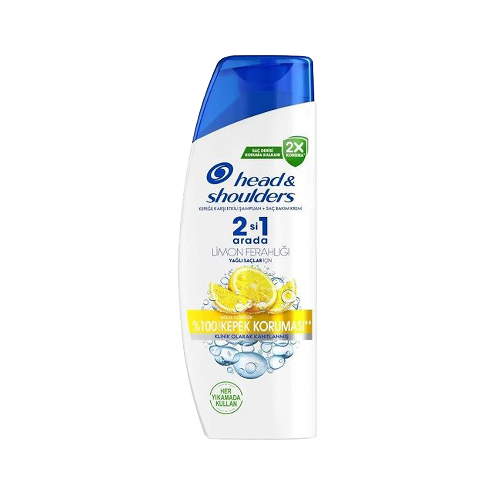 Head & Shoulders 2 'si 1 Arada Limon Ferahlığı Şampuan (330 ml)