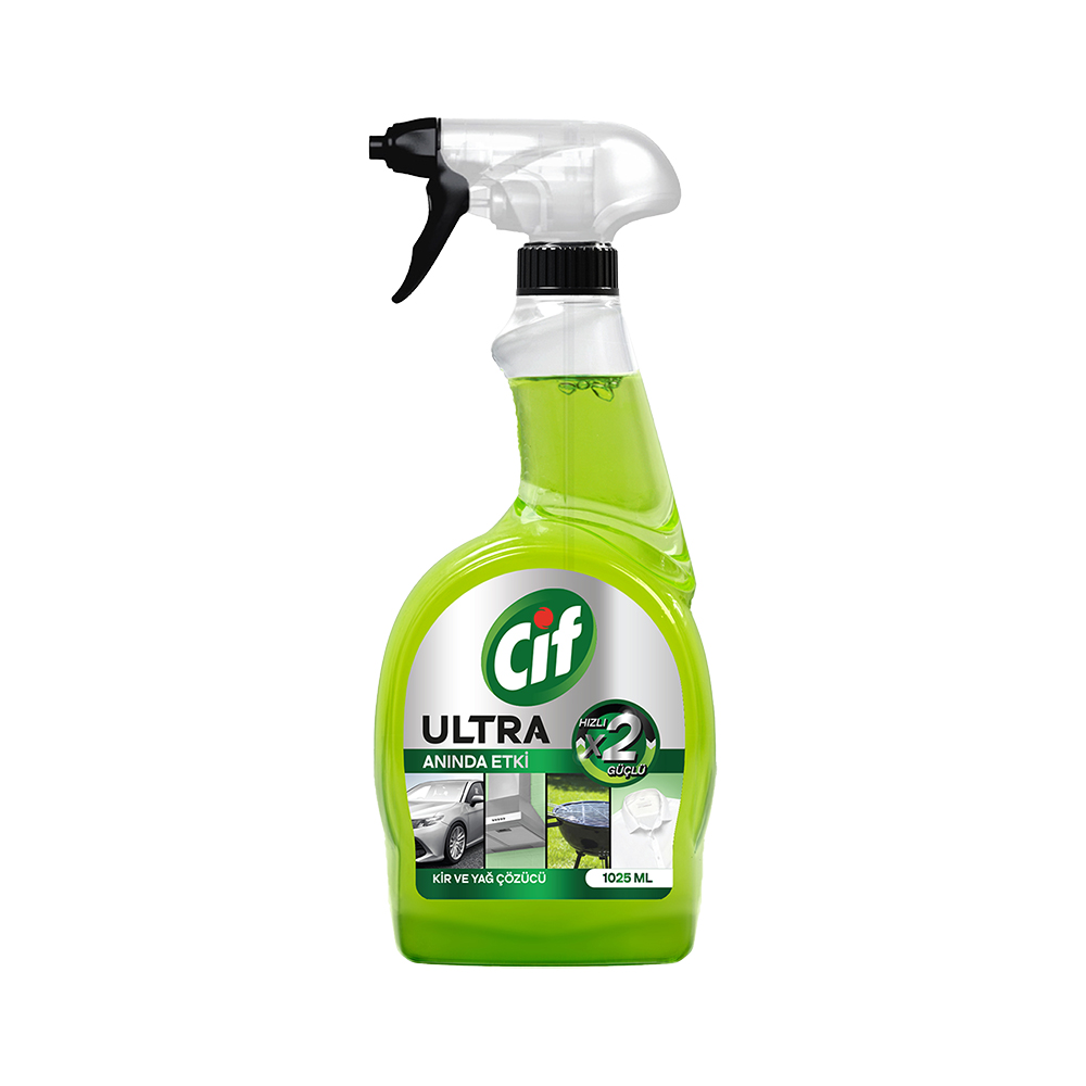Cif Ultra Anında Etkili Kir ve Yağ Çözücü (1 L)