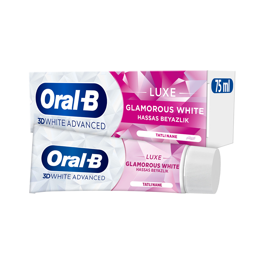 Oral-B 3D White Advanced Hassas Beyazlık Tatlı Nane Diş Macunu (75 ml)