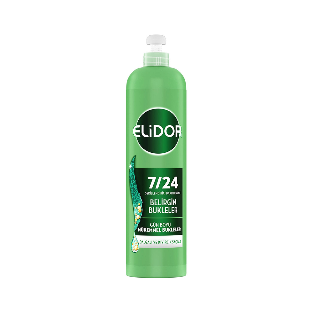 Elidor Belirgin Bukleler 7/24 Şekillendirici Bakım Kremi (240 ml)