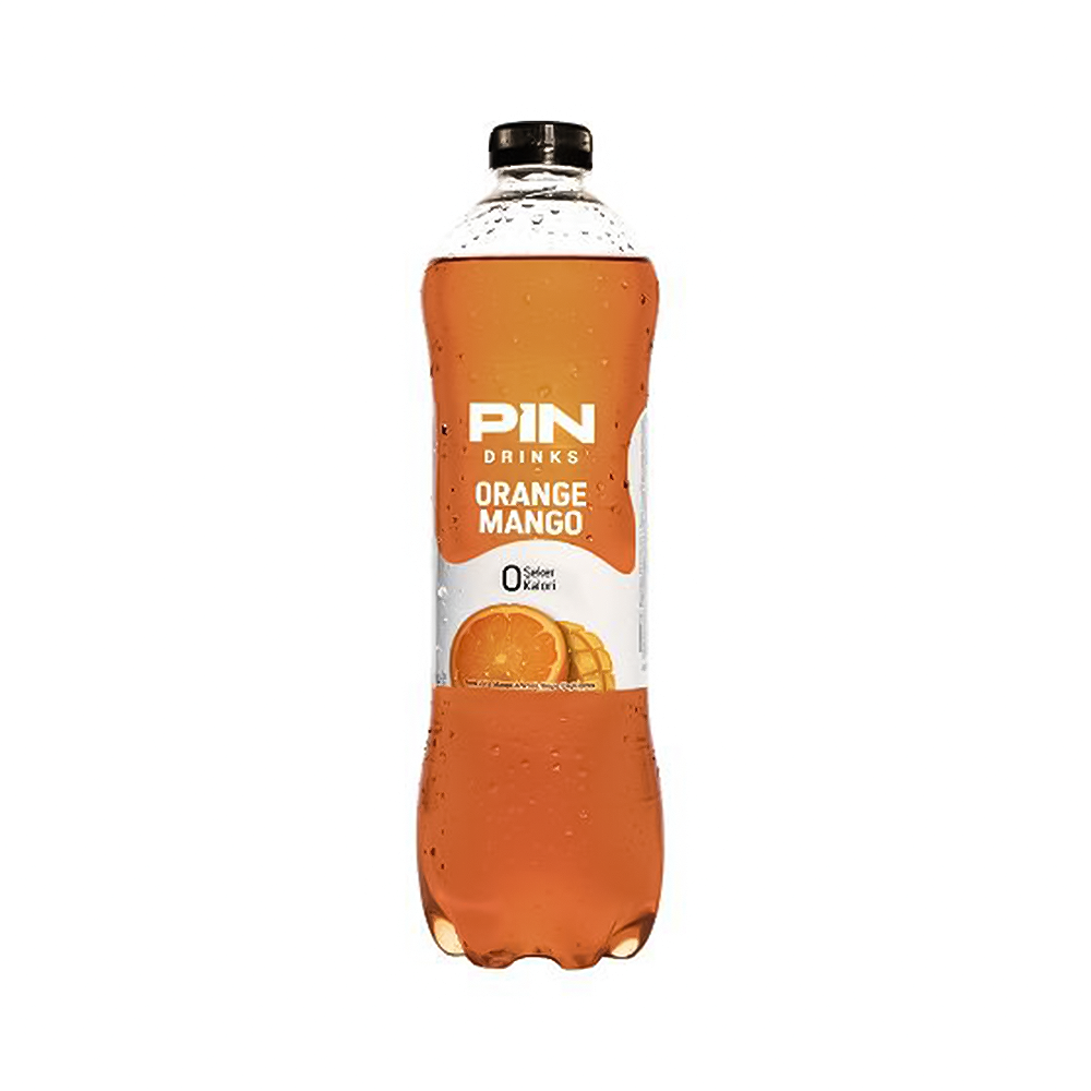 Pin Portakal Mango Şekersiz Tropikal Beyaz Çay (1 L)