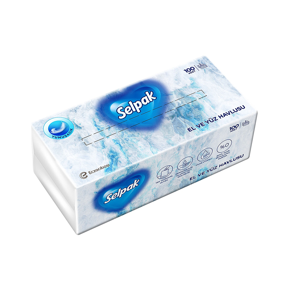 Selpak El ve Yüz Havlusu (100'lü)