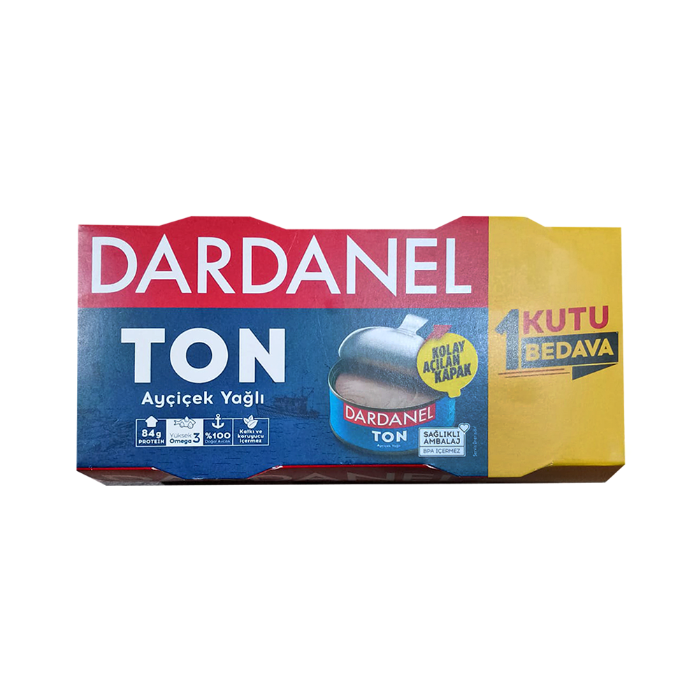 Dardanel Ayçiçek Yağlı Konserve Ton Balığı (4 x 140 g)