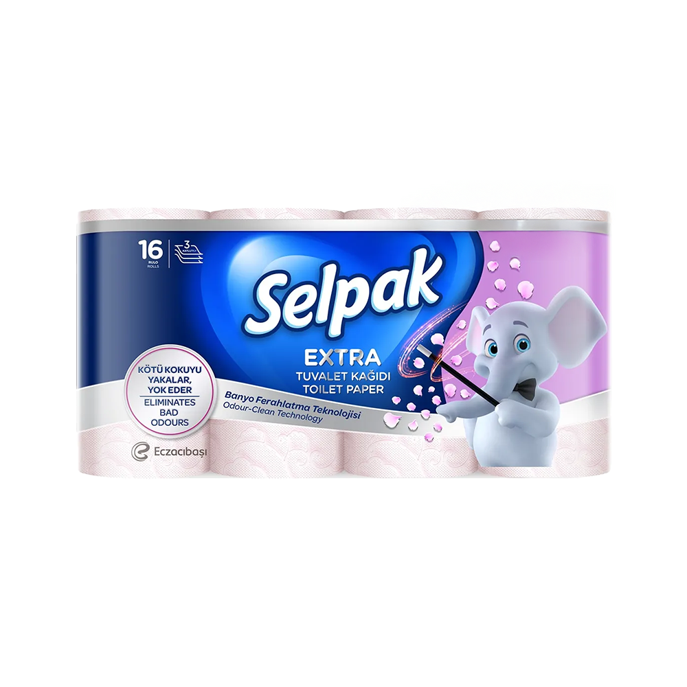 Selpak Extra Pamuk Tuvalet Kağıdı (16'lı)