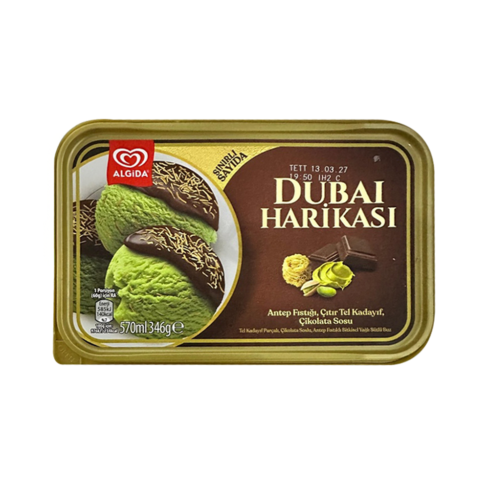 Algida Dubai Harikası Dondurma (570 ml)