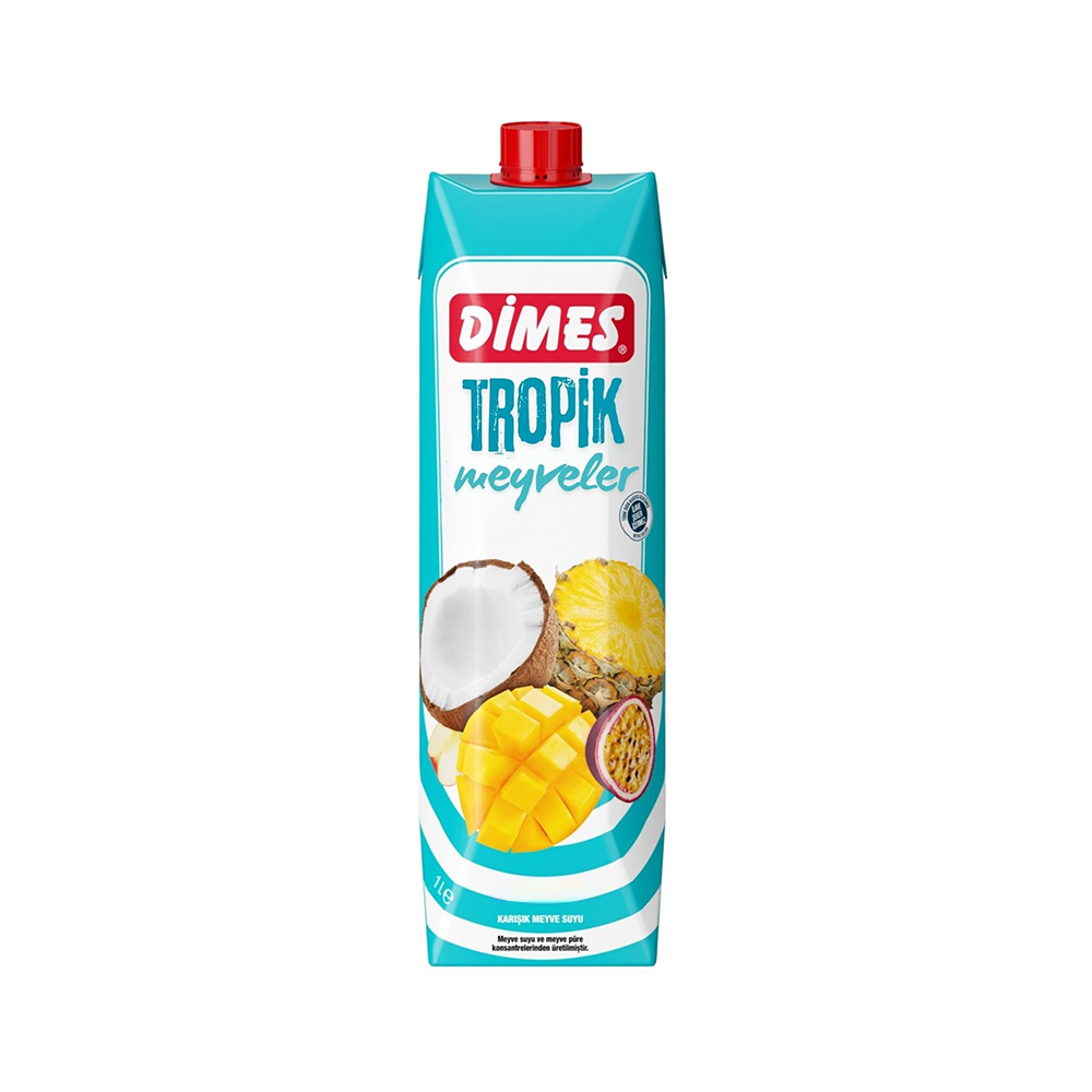 Dimes Tropik Meyveler Karışık Meyve Suyu (1 L)
