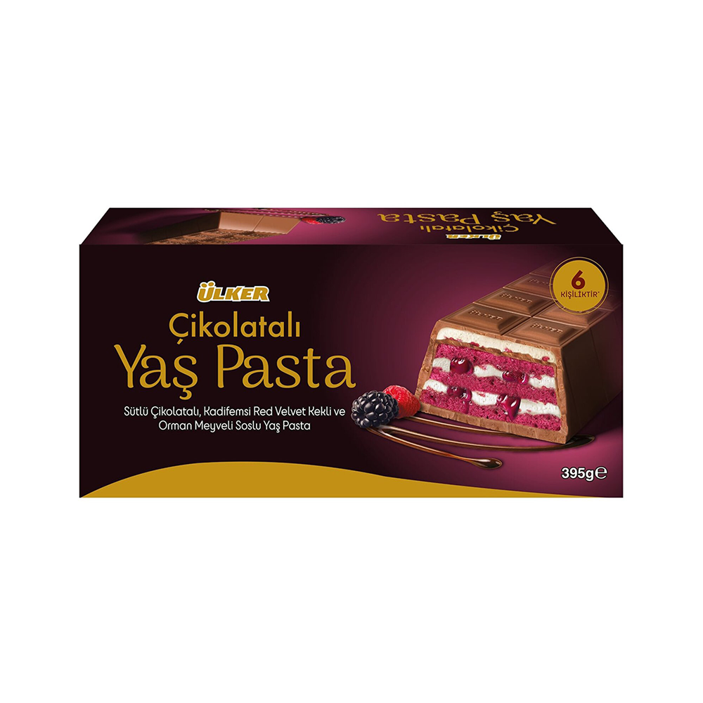 Ülker Çikolatalı Orman Meyveli Yaş Pasta (395 g)