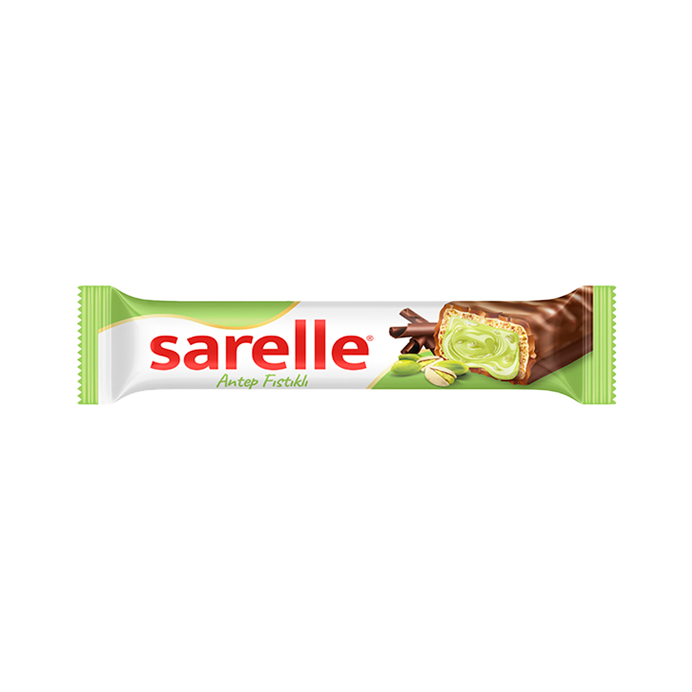 Sarelle Antep Fıstıklı Gofret (33 g)