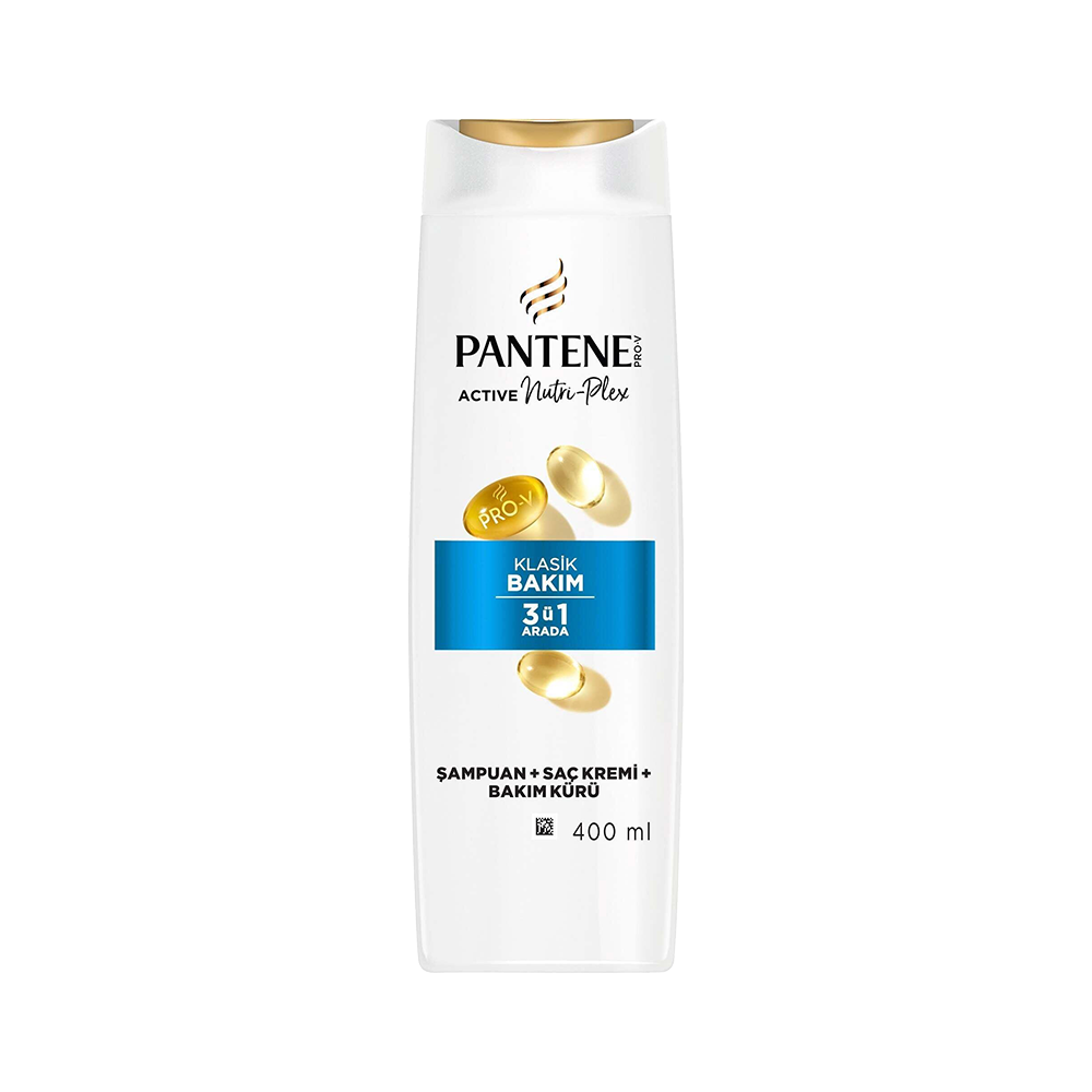 Pantene Active Nutri-Plex Klasik Bakım 3'ü 1 Arada Şampuan (400 ml)
