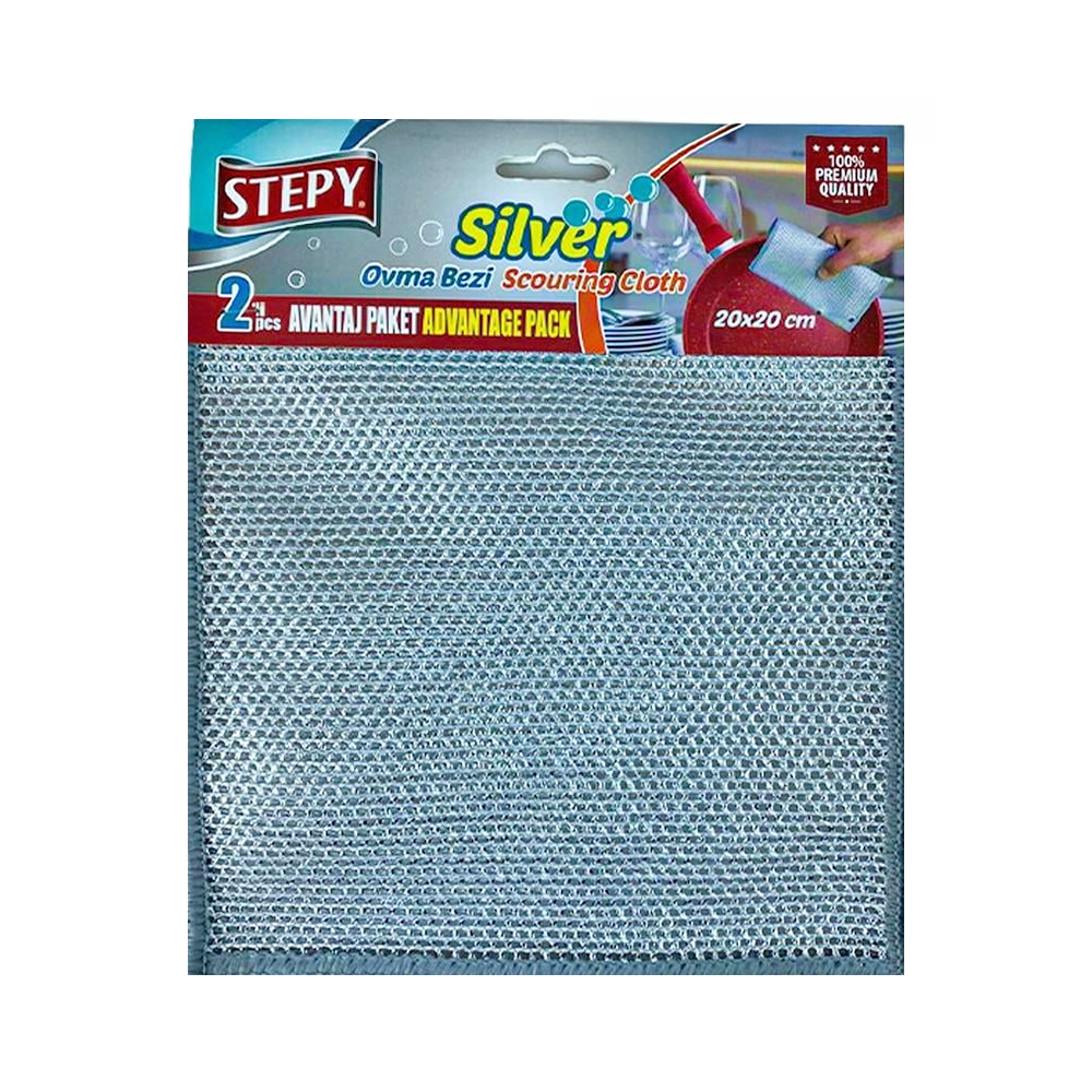 Stepy Silver Ovma Bezi 20 x 20 cm (2'li)