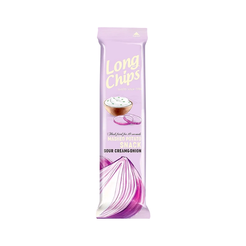 Long Chips Ekşi Kremalı ve Soğanlı Cips (75 g)