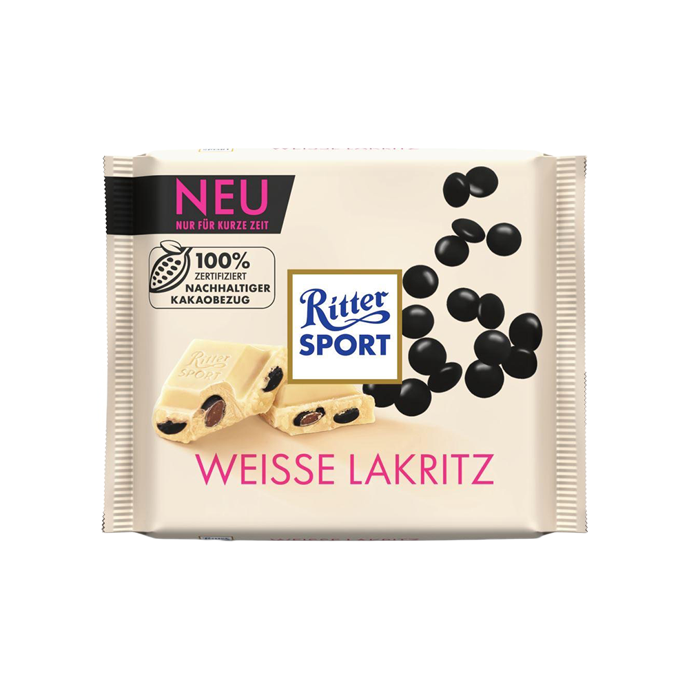Ritter Sport Weisse Lakritz (100 g)