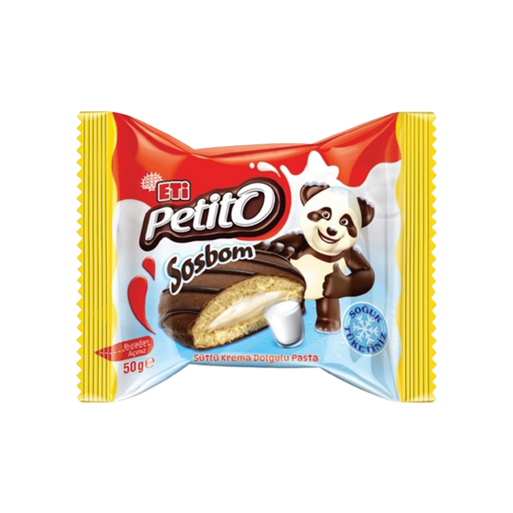 Eti Petito Sosbom Sütlü Kremalı (50 g)