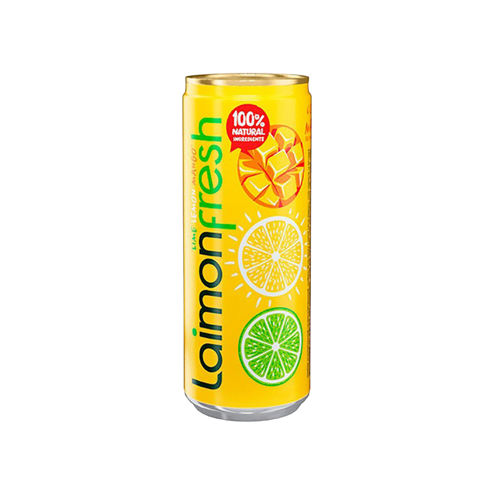 Laimon Fresh Mango Aromalı Gazlı İçecek (330 ml)