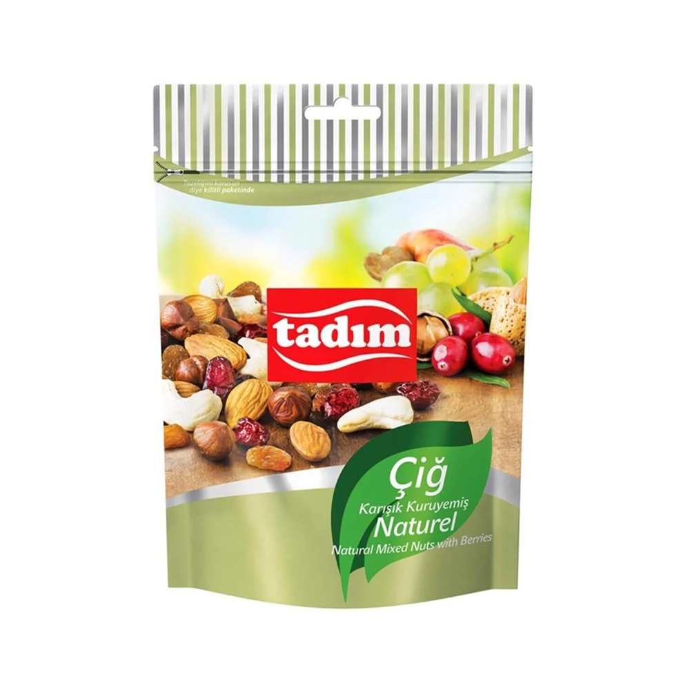 Tadım Naturel Vegan Çiğ Karışık Kuruyemiş (90 g)