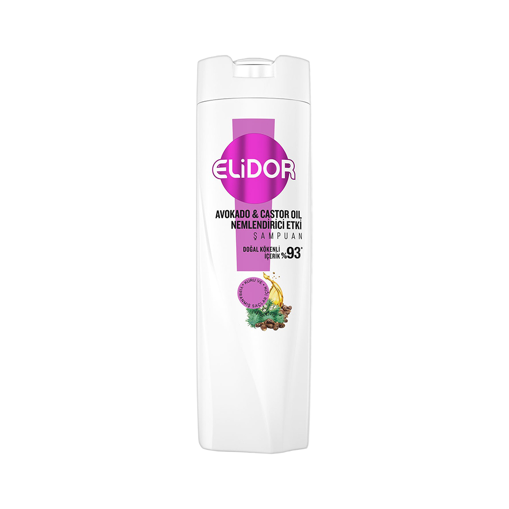Elidor Avokado & Castor Oil Şampuan (400 ml)