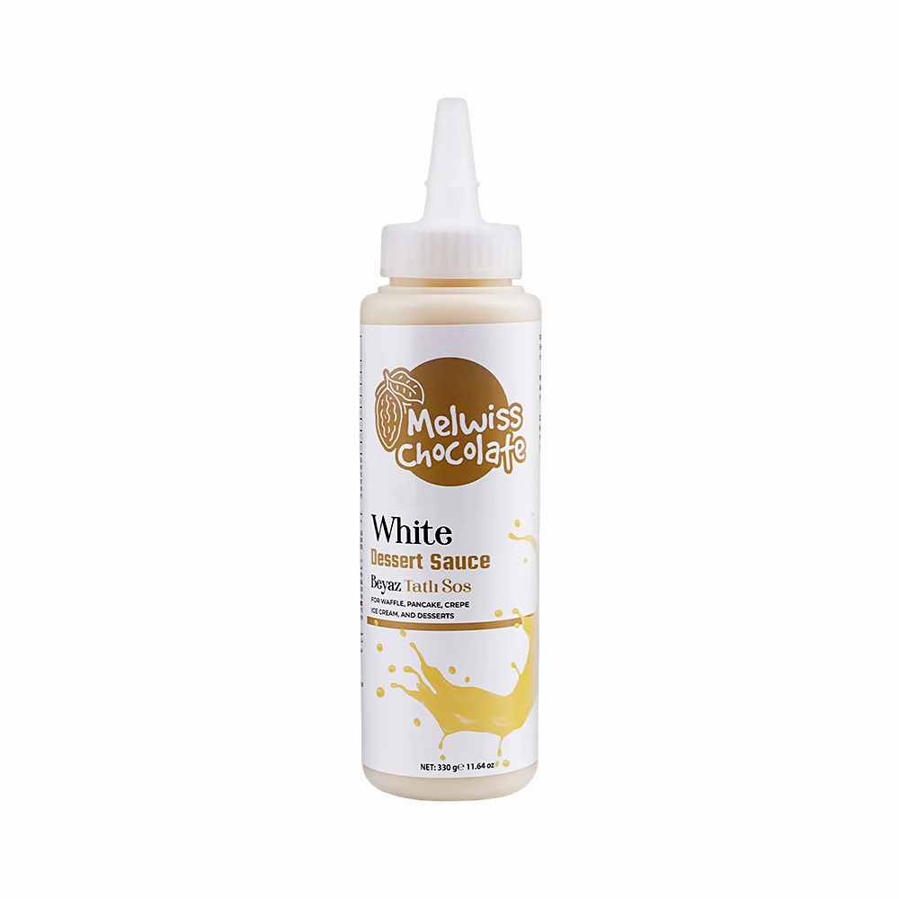 Melwiss Chocolate Beyaz Tatlı Sosu (330 g)