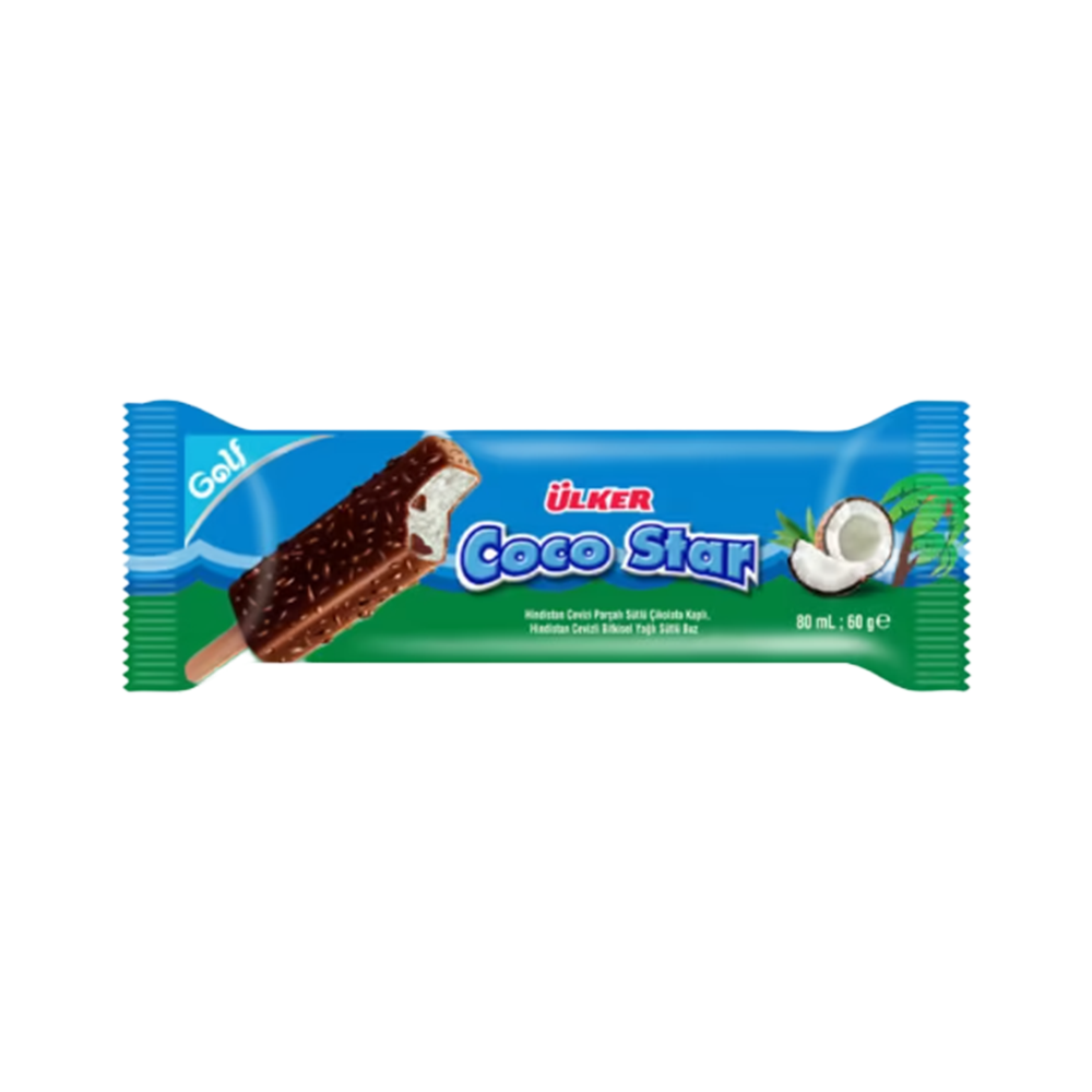 Golf Ülker Cocostar Dondurma (80 ml)