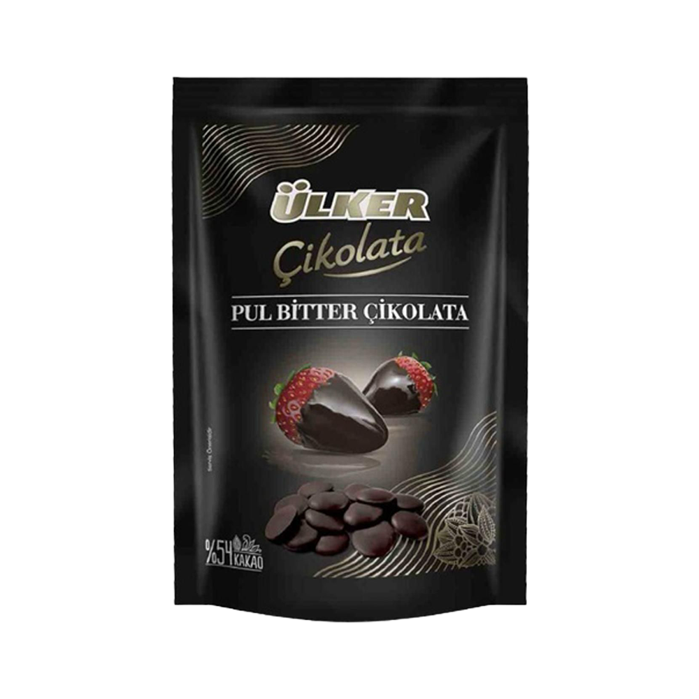 Ülker Bitter Pul Çikolata (100 g)