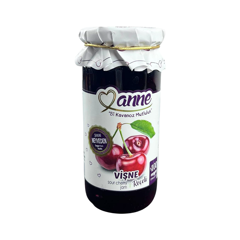 Anne Şeker İlavesiz Vişne Reçeli (300 g)