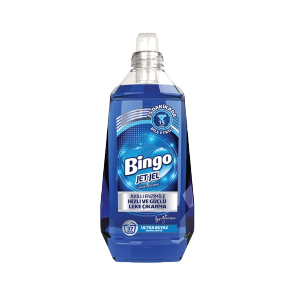 Bingo Jet Jel Ultra Beyaz Sıvı Deterjan (1,48 L)