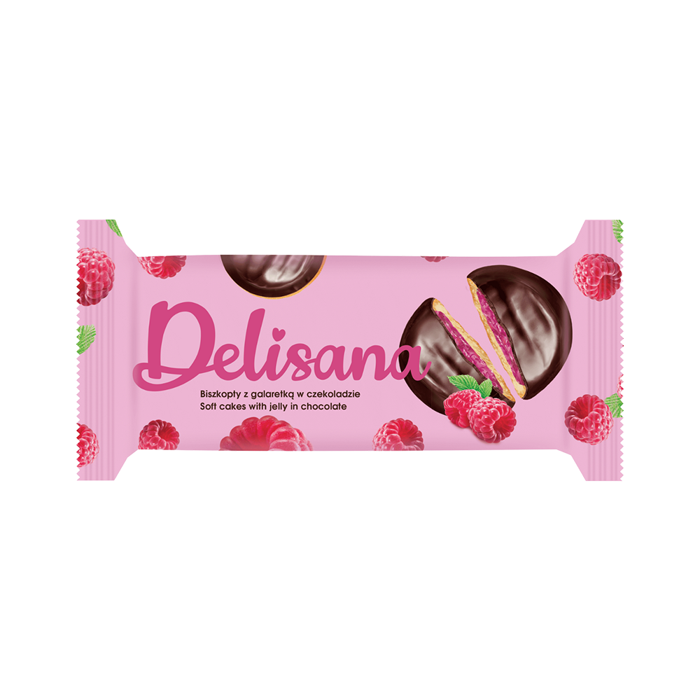 Delisana Ahududu Aromalı Kek (135 g)